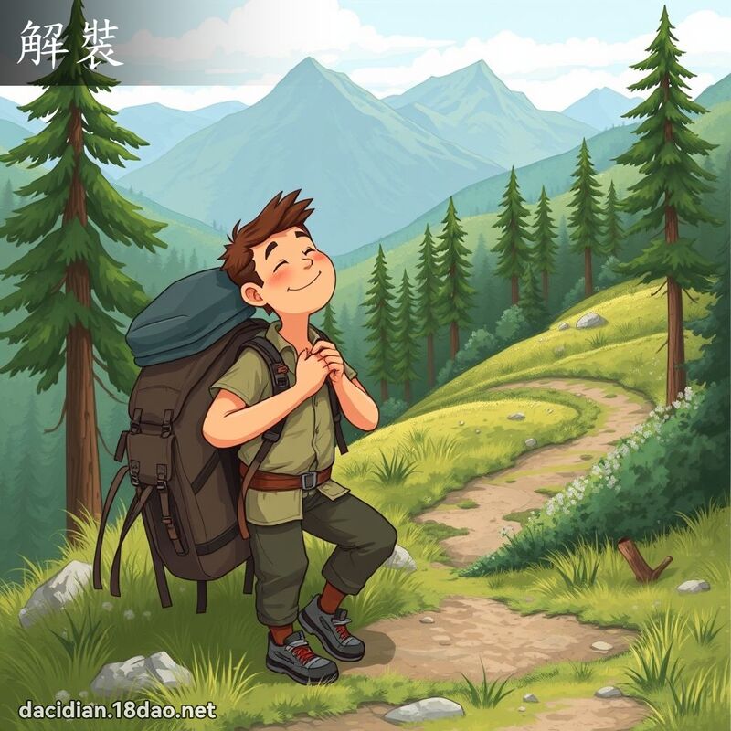 解裝 - 國語大辭典配圖
