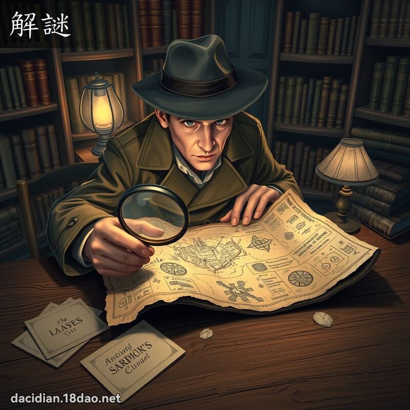解谜 - 国语大辞典配图