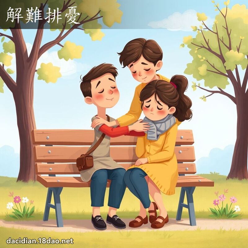 解難排憂 - 國語大辭典配圖