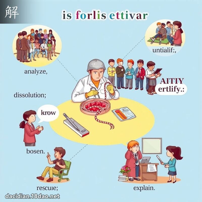 漢字: 解 (多音字)