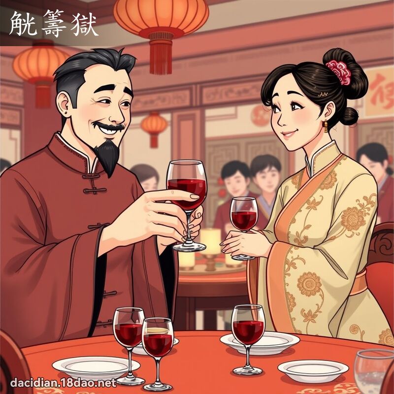 觥籌獄 - 國語大辭典配圖