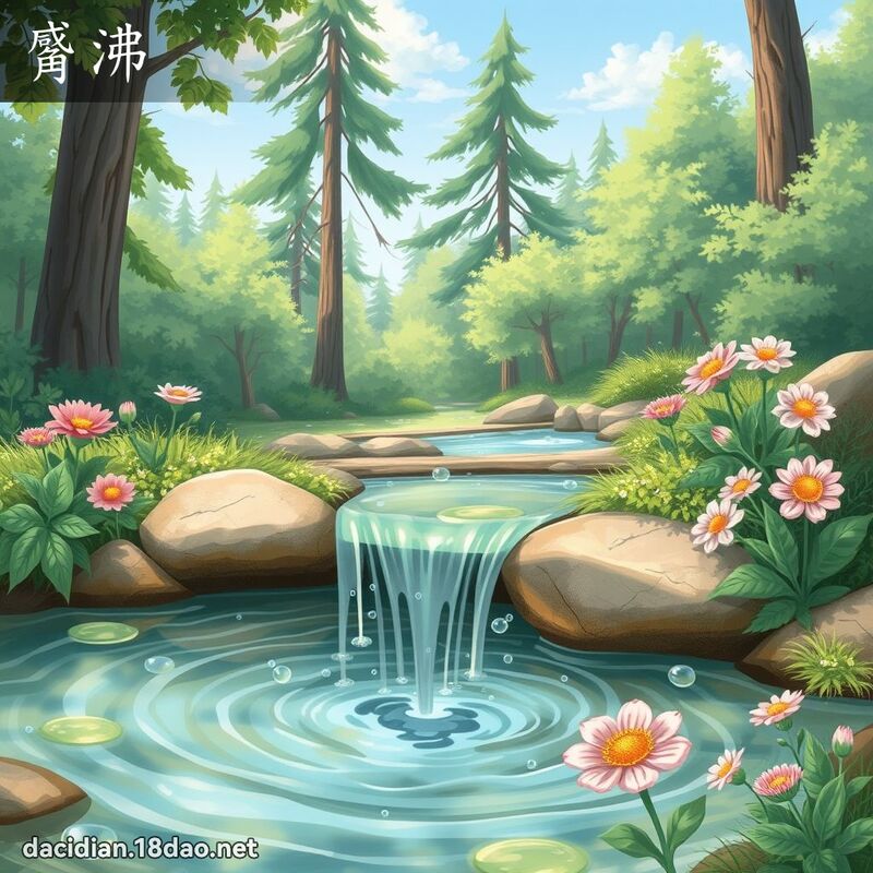 觱沸 - 国语大辞典配图