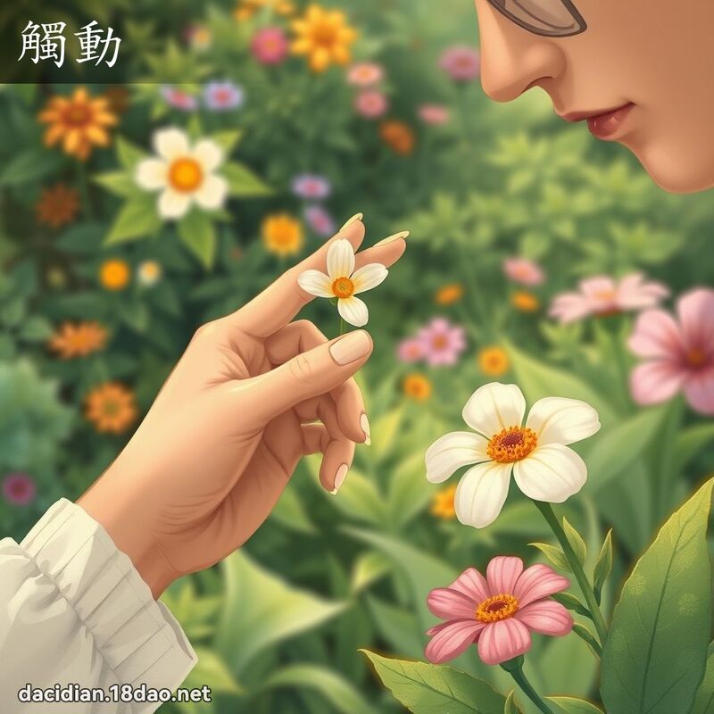 觸動 - 國語大辭典配圖