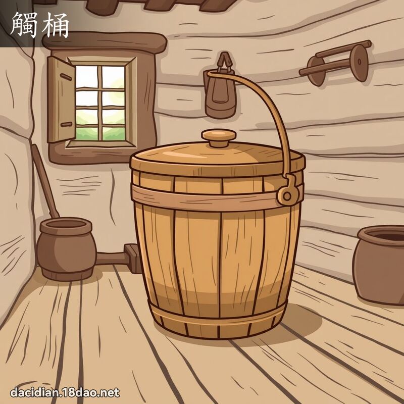 觸桶 - 國語大辭典配圖