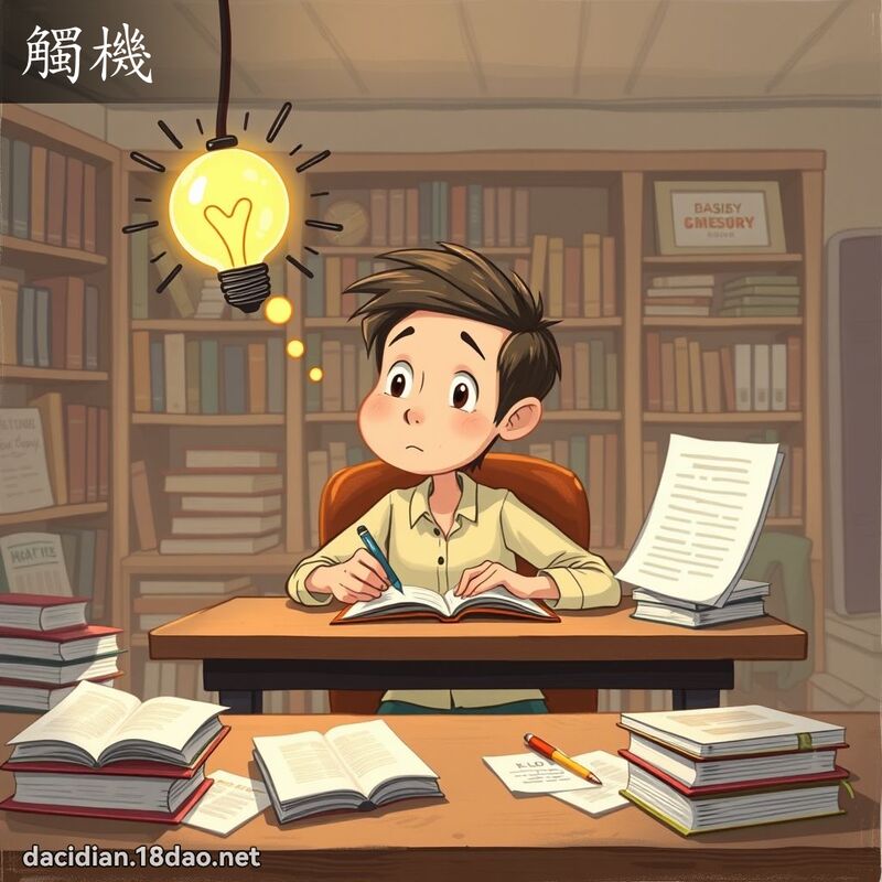 触机 - 国语大辞典配图
