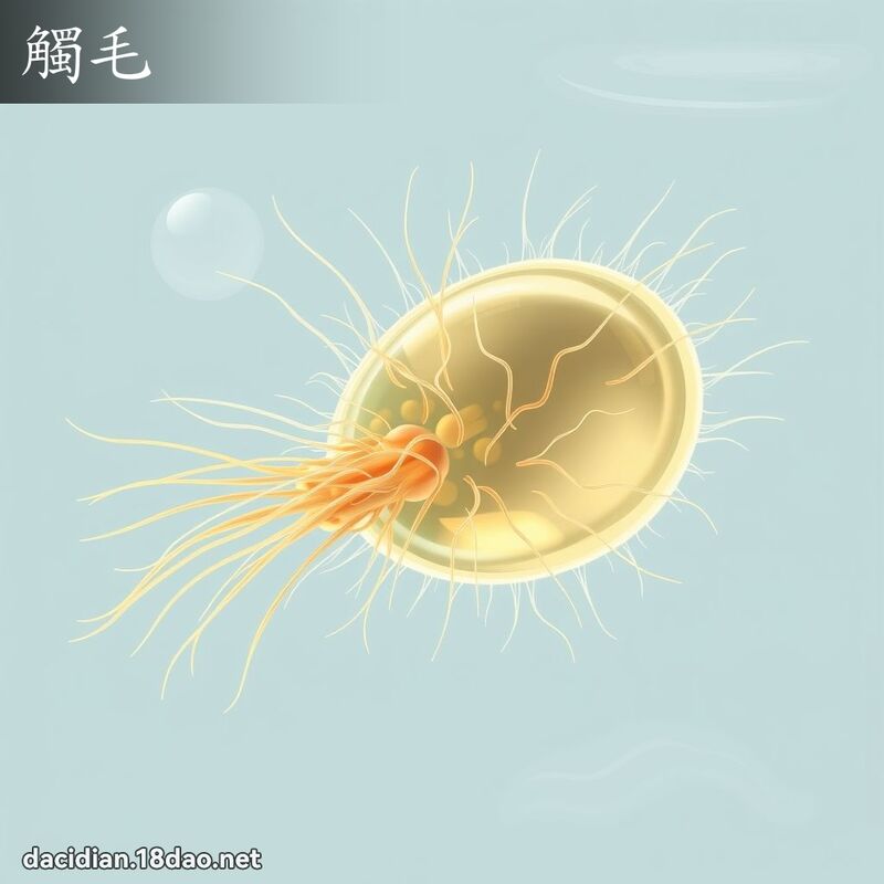 触毛 - 国语大辞典配图