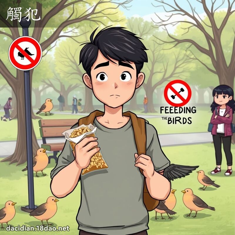 觸犯 - 國語大辭典配圖