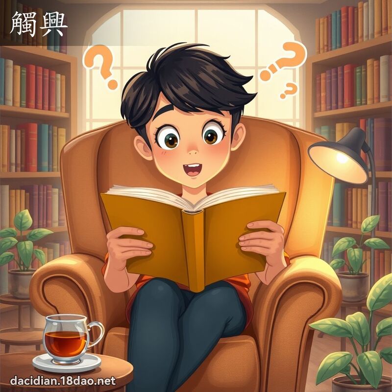 觸興 - 國語大辭典配圖