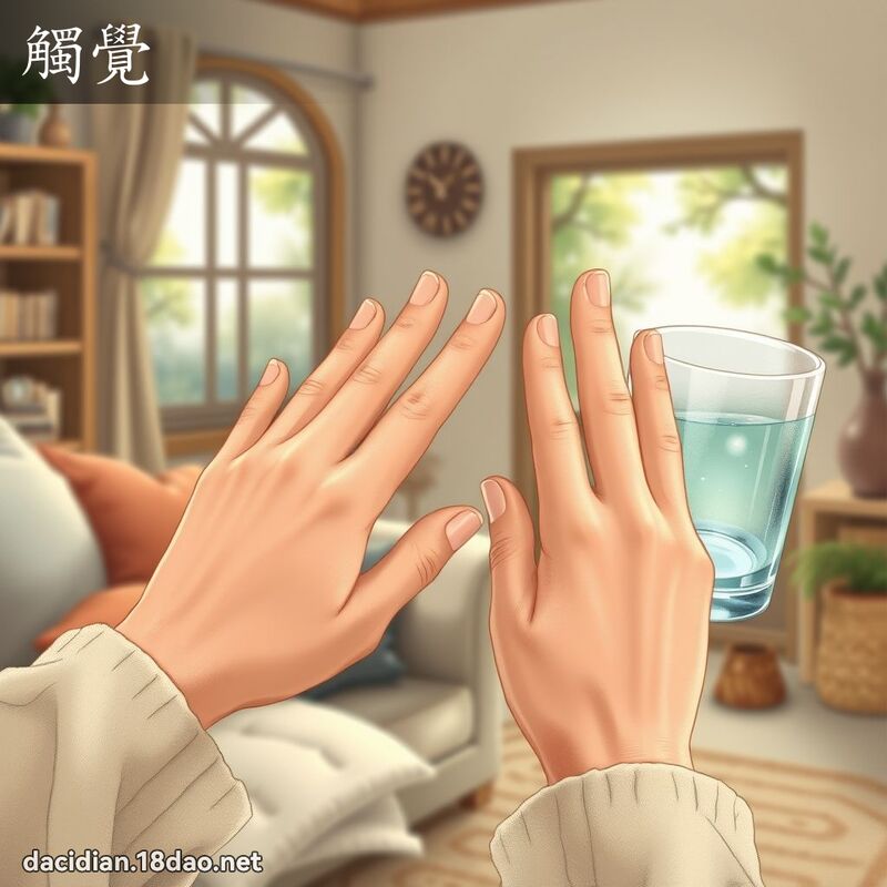 觸覺 - 國語大辭典配圖