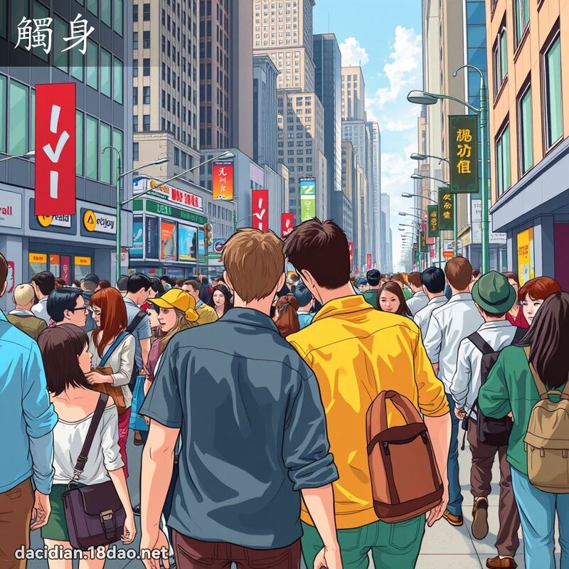 触身 - 国语大辞典配图