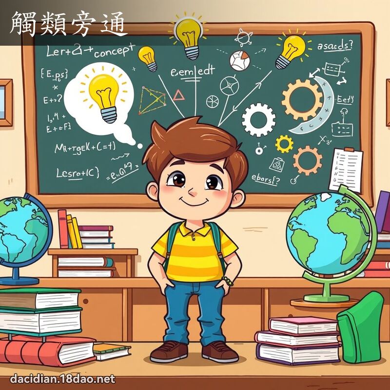 触类旁通 - 国语大辞典配图