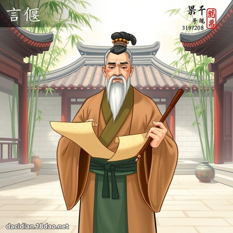 言偃 - 国语大辞典配图