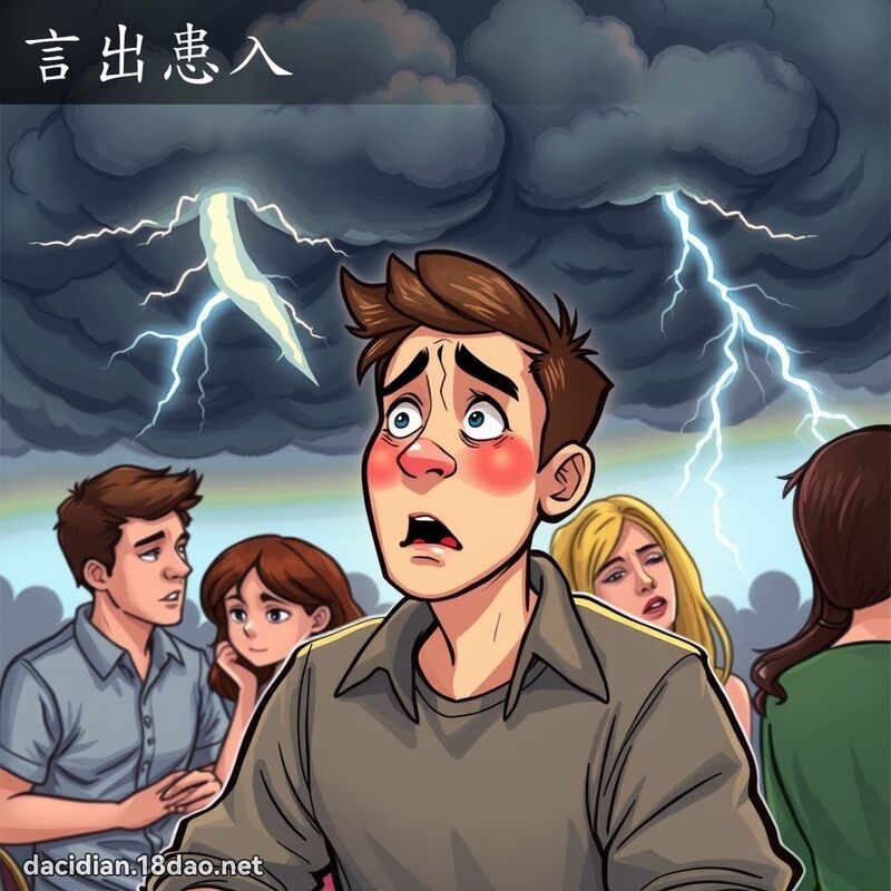 言出患入 - 國語大辭典配圖