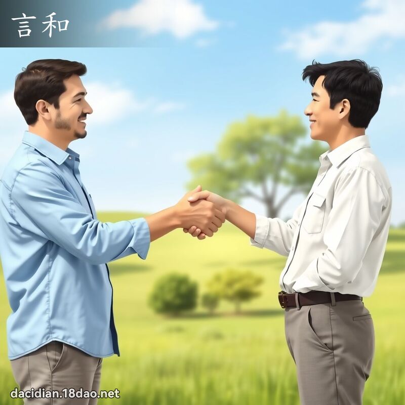 言和 - 国语大辞典配图