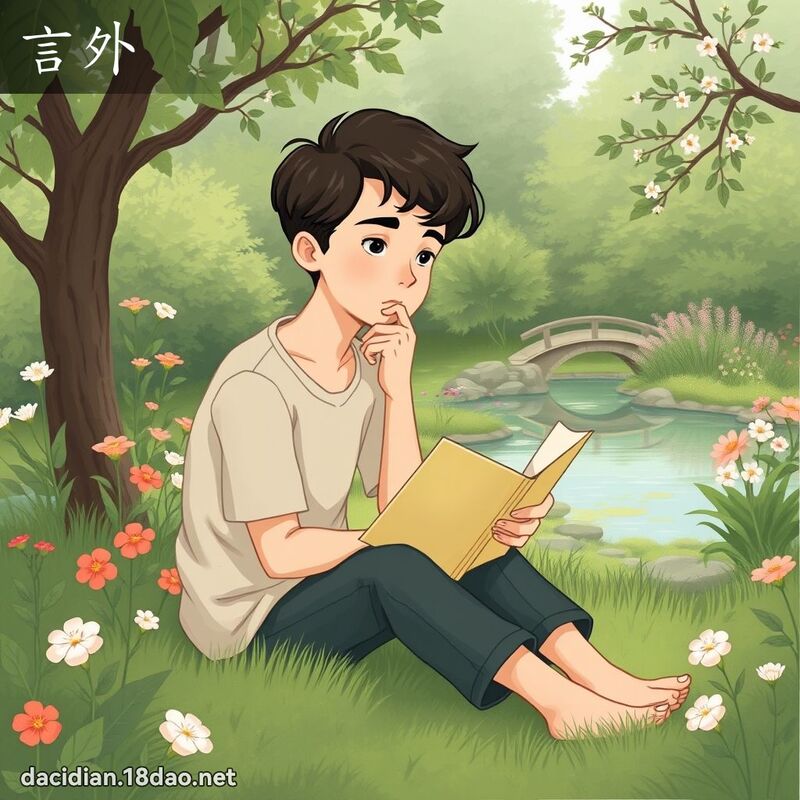 言外 - 國語大辭典配圖
