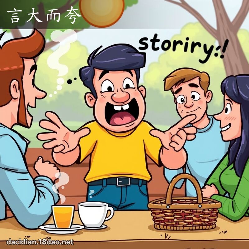 言大而夸 - 國語大辭典配圖