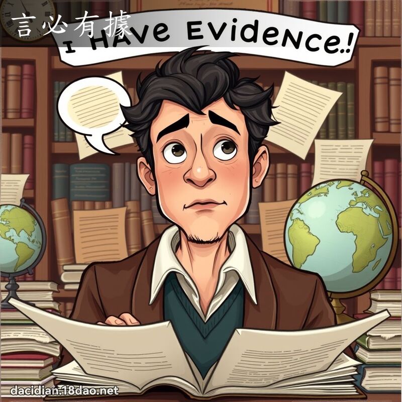 言必有據 - 國語大辭典配圖