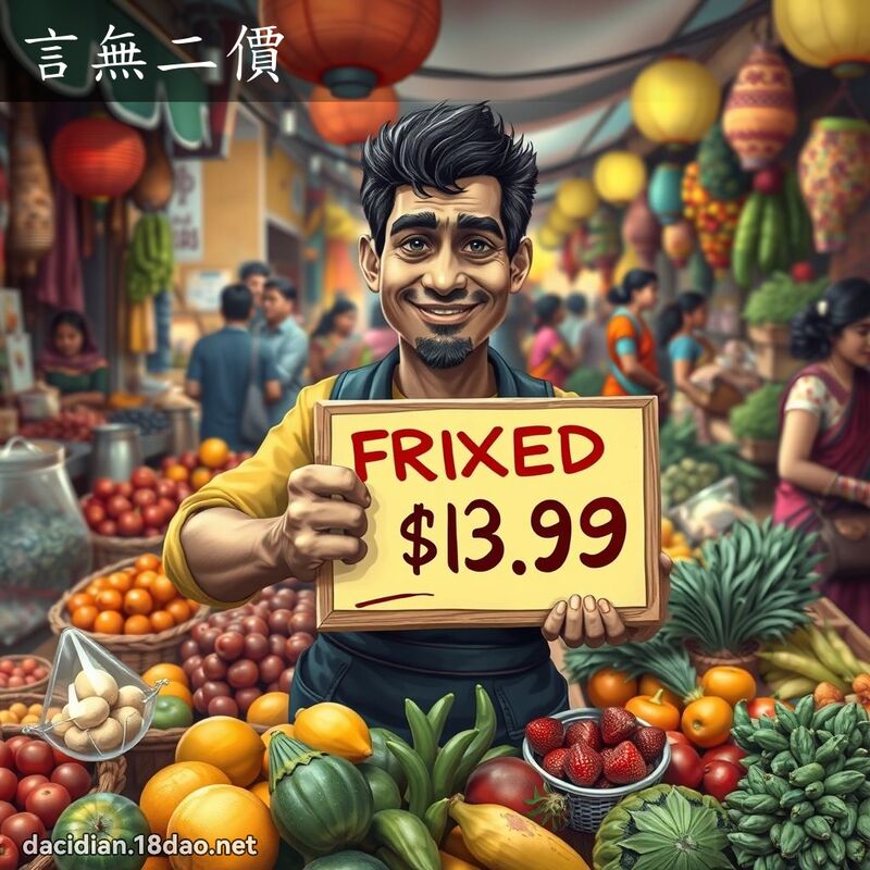 言無二價 - 國語大辭典配圖