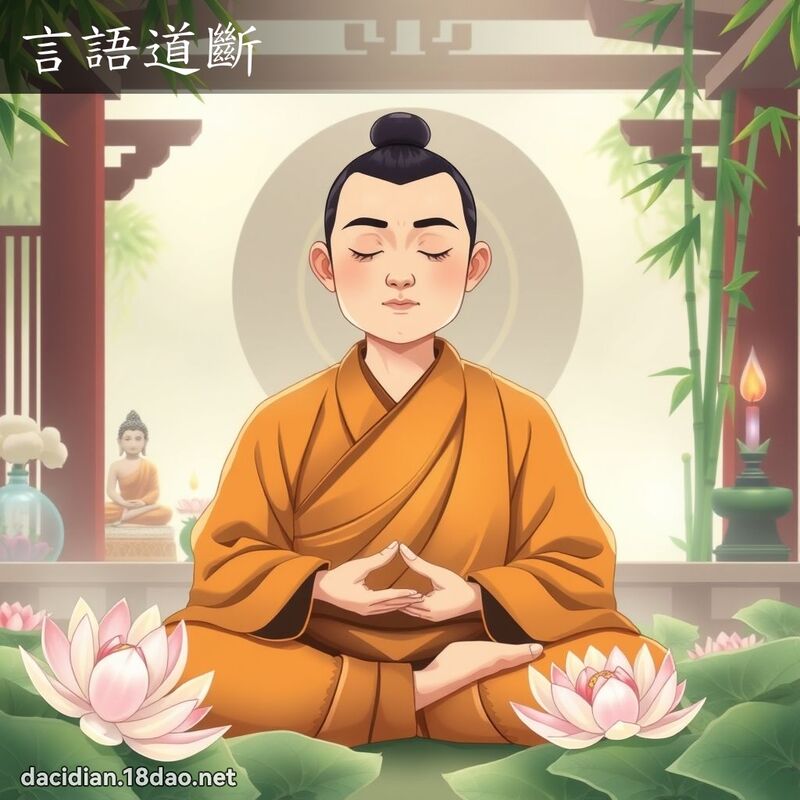 言語道斷 - 國語大辭典配圖