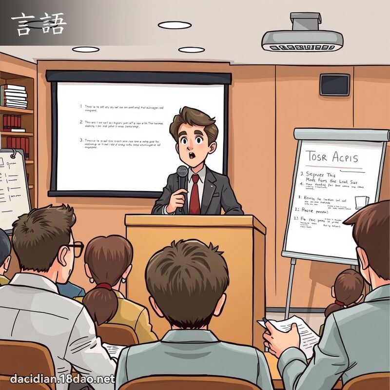 詞語: 言語 (多意詞)