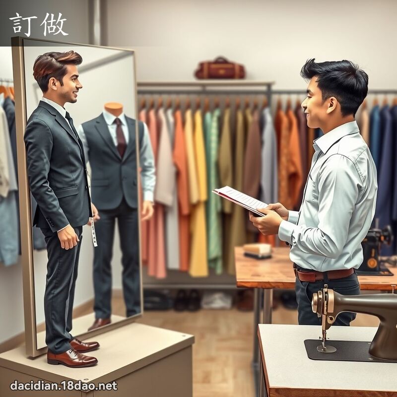订做 - 国语大辞典配图