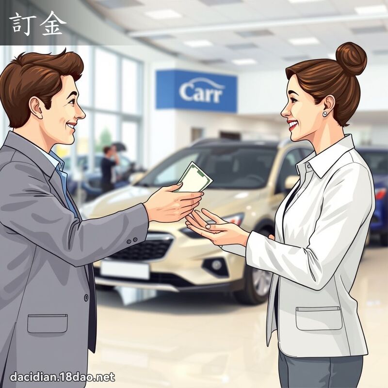 訂金 - 國語大辭典配圖