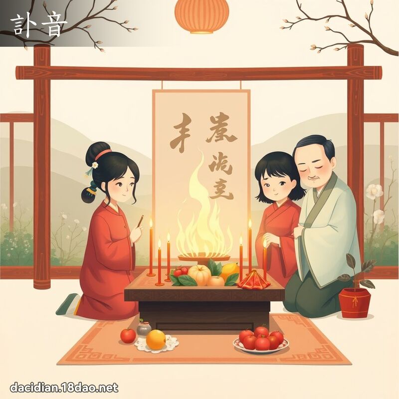 讣音 - 国语大辞典配图
