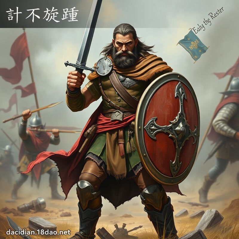 計不旋踵 - 國語大辭典配圖