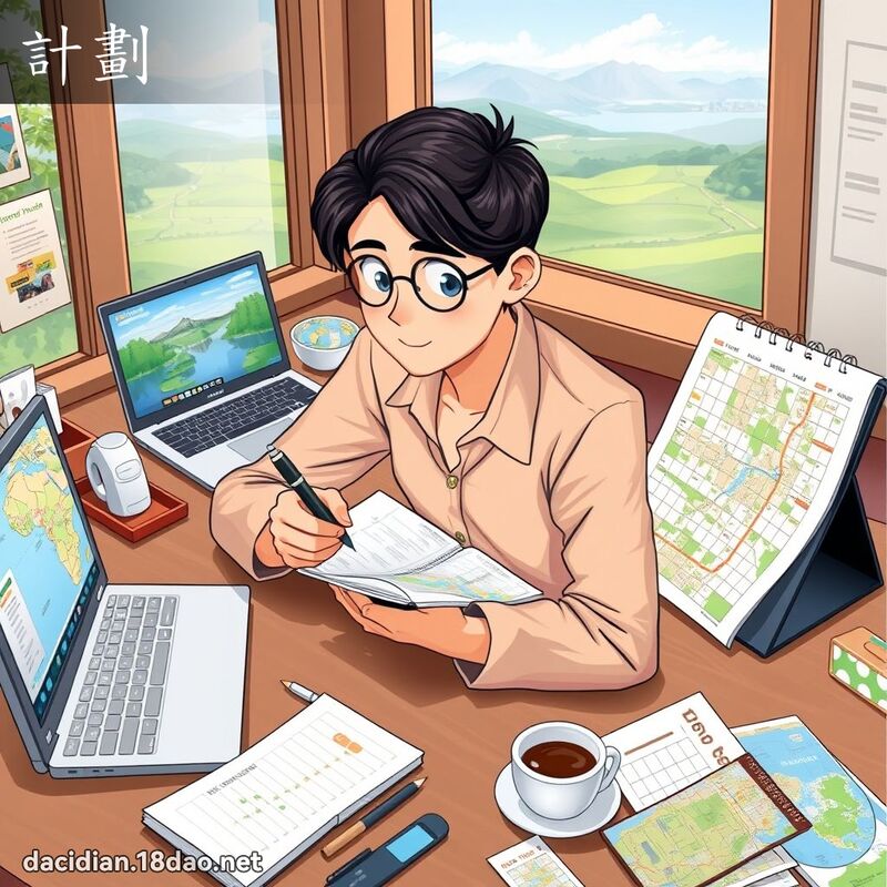 计划 - 国语大辞典配图