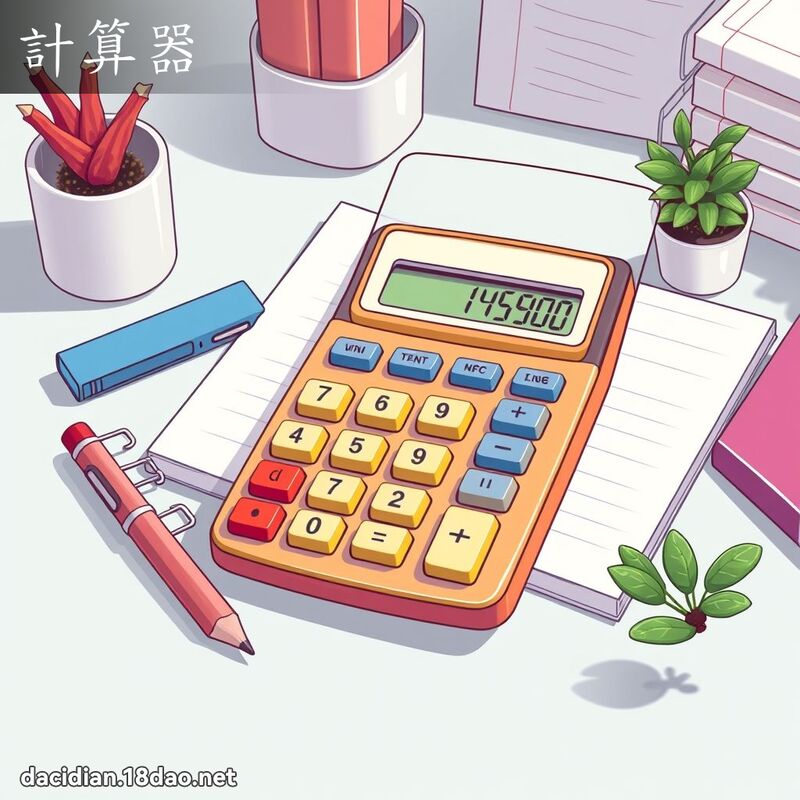 計算器 - 國語大辭典配圖
