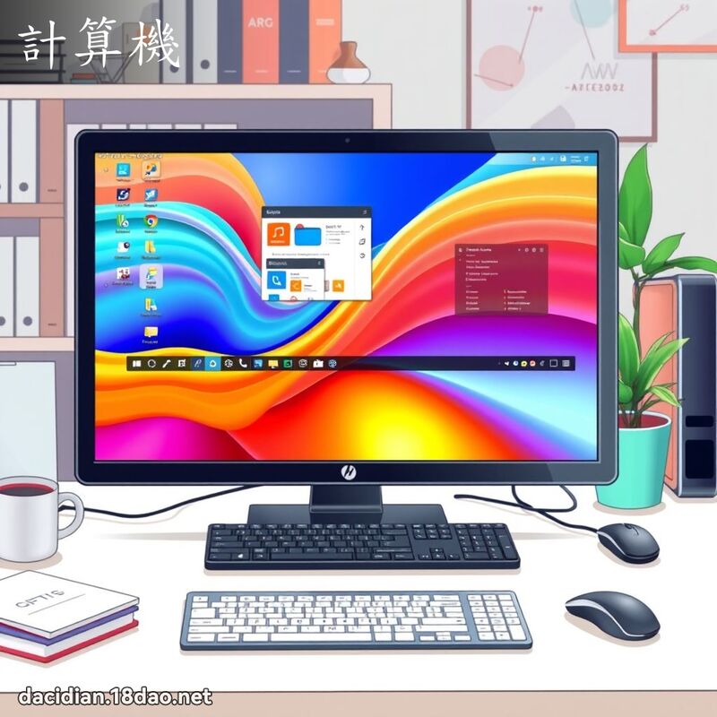 計算機 - 國語大辭典配圖