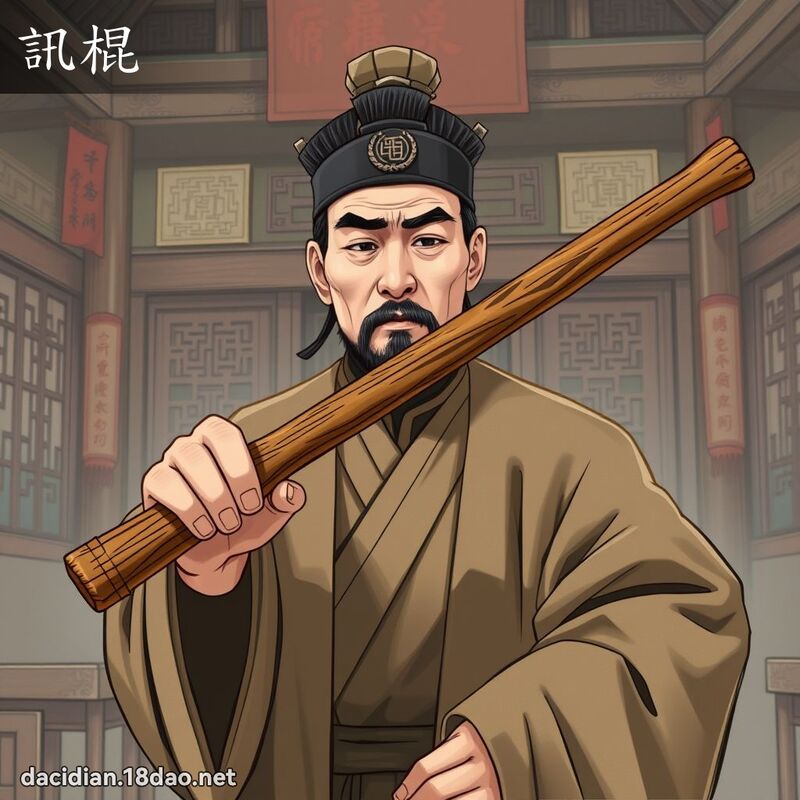 讯棍 - 国语大辞典配图