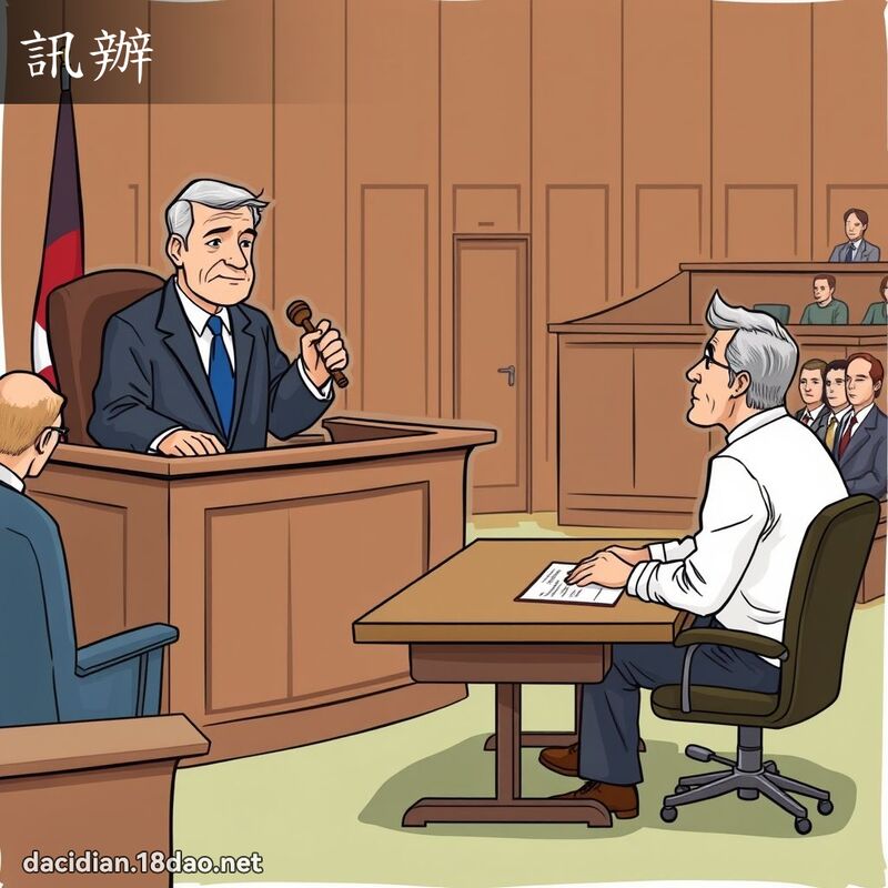 讯办 - 国语大辞典配图
