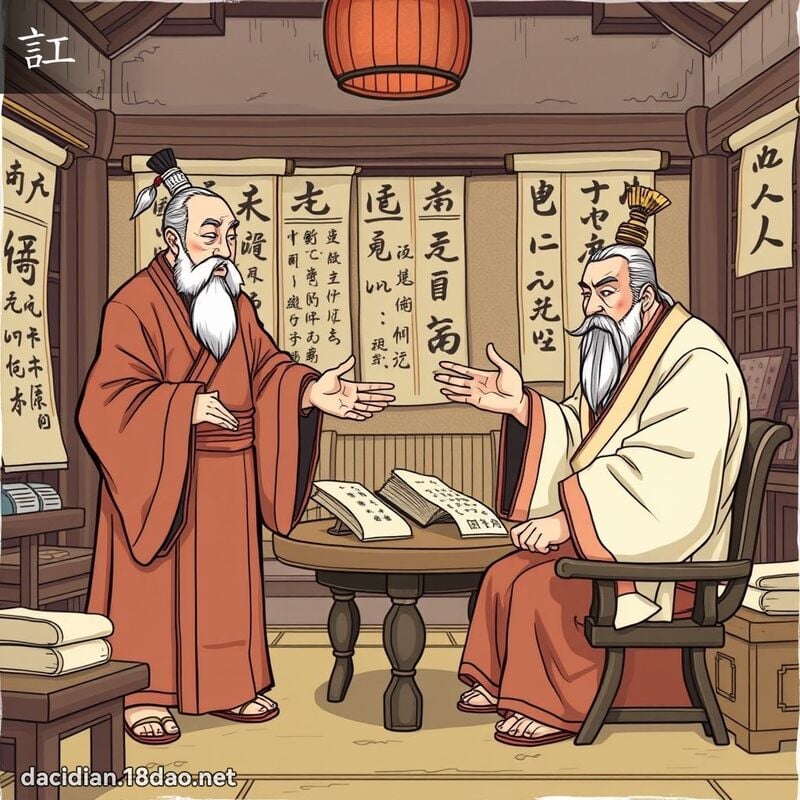 訌 - 國語大辭典配圖