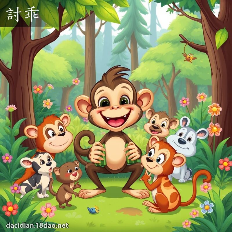 討乖 - 國語大辭典配圖