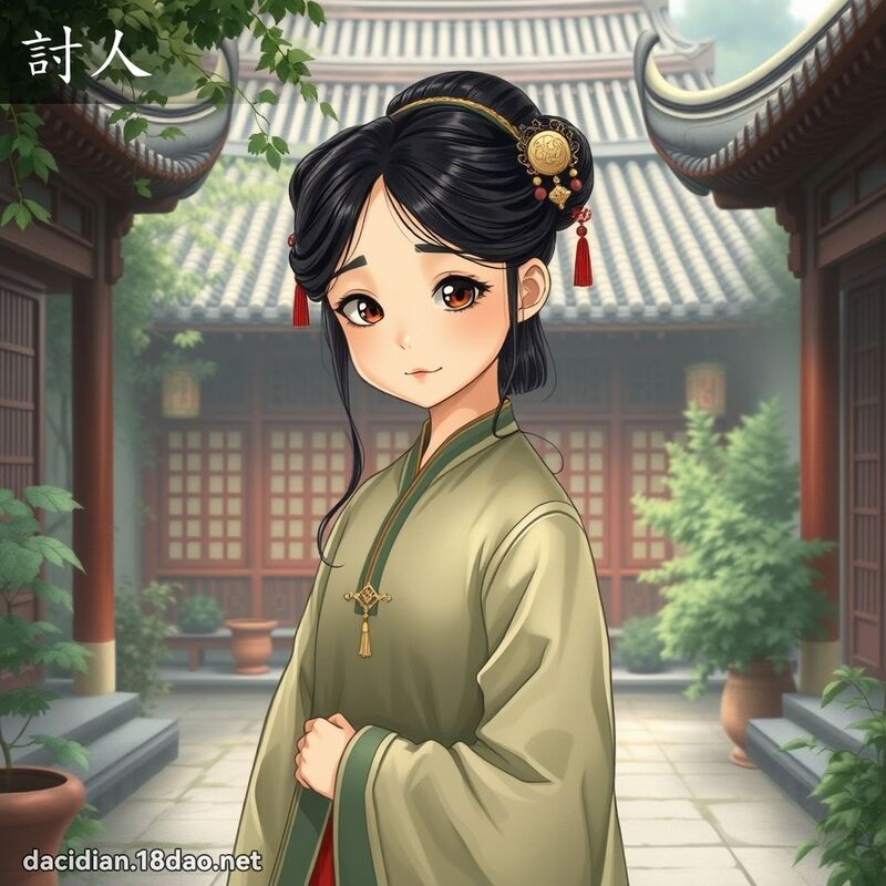 討人 - 國語大辭典配圖