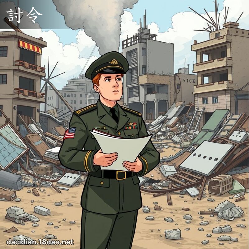 討令 - 國語大辭典配圖