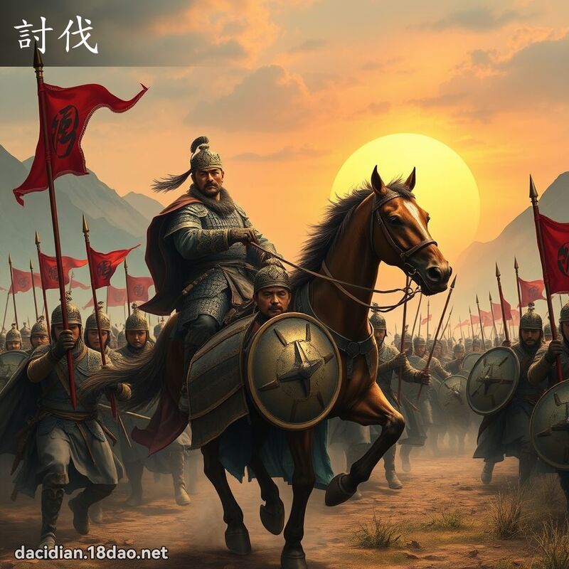 討伐 - 國語大辭典配圖