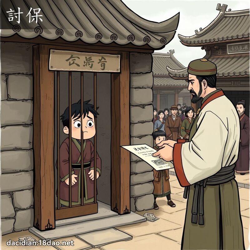 討保 - 国语大辞典配图
