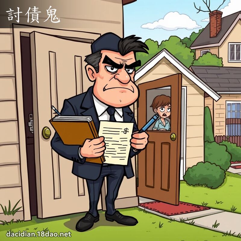 討债鬼 - 国语大辞典配图