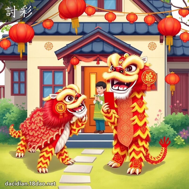 討彩 - 国语大辞典配图