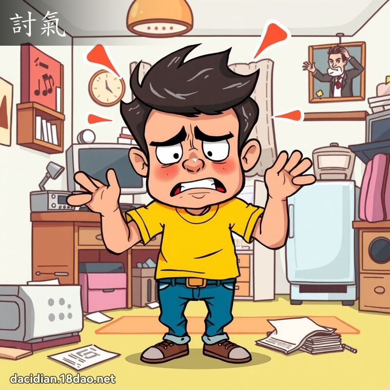 討氣 - 國語大辭典配圖