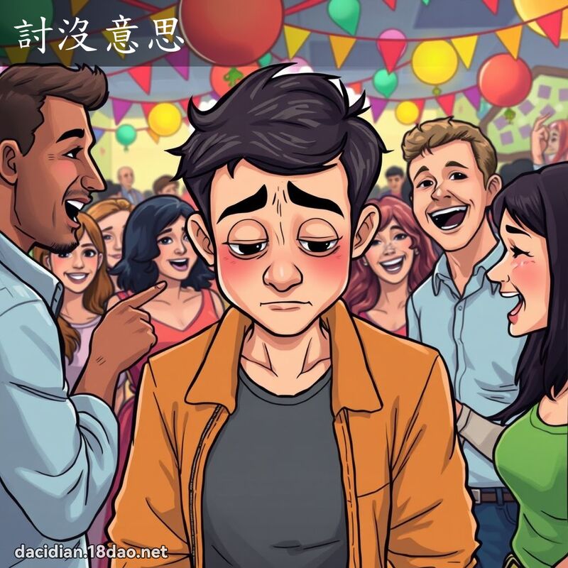 討没意思 - 国语大辞典配图