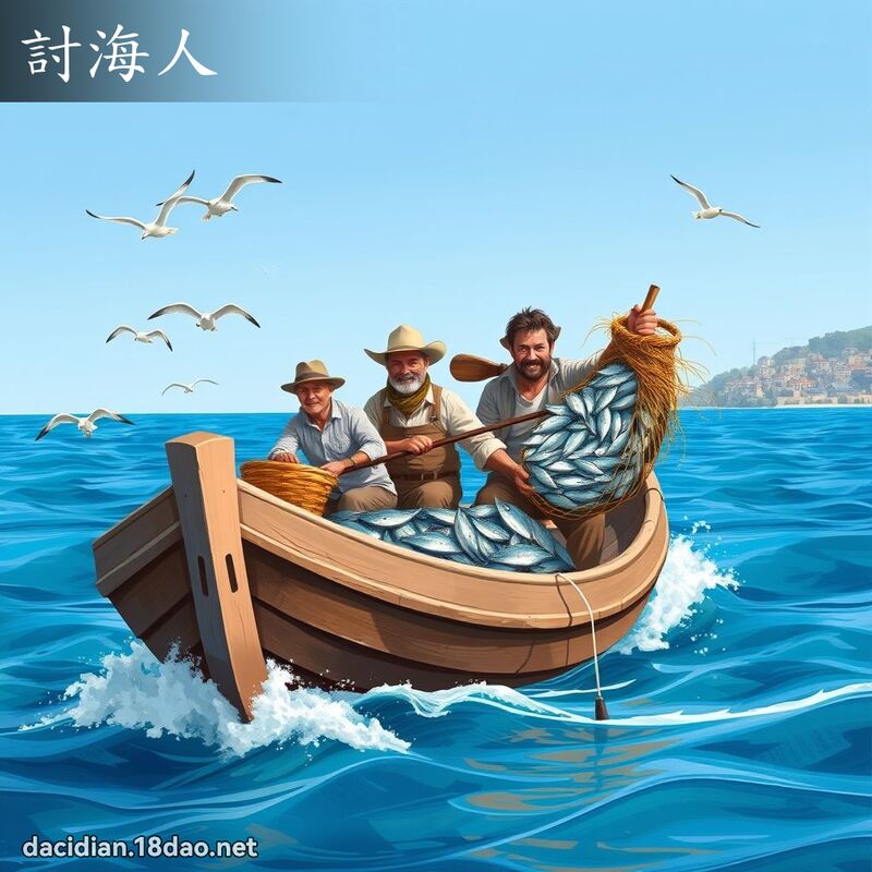討海人 - 國語大辭典配圖