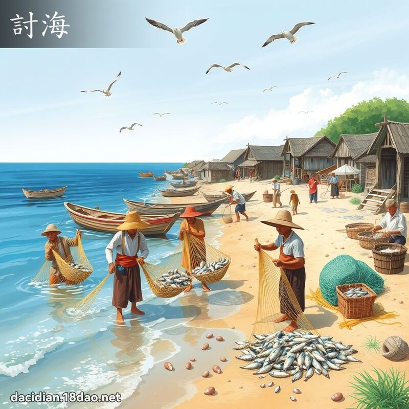 討海 - 国语大辞典配图