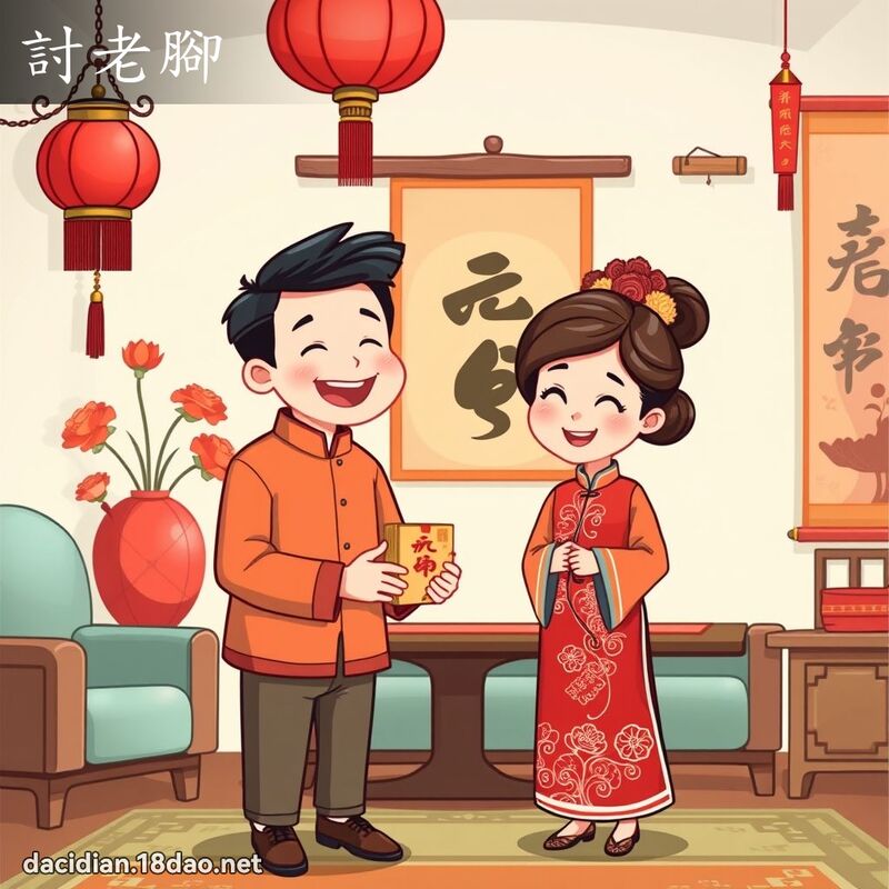 討老腳 - 國語大辭典配圖