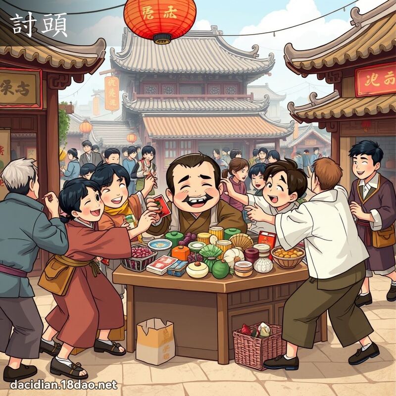 討头 - 国语大辞典配图