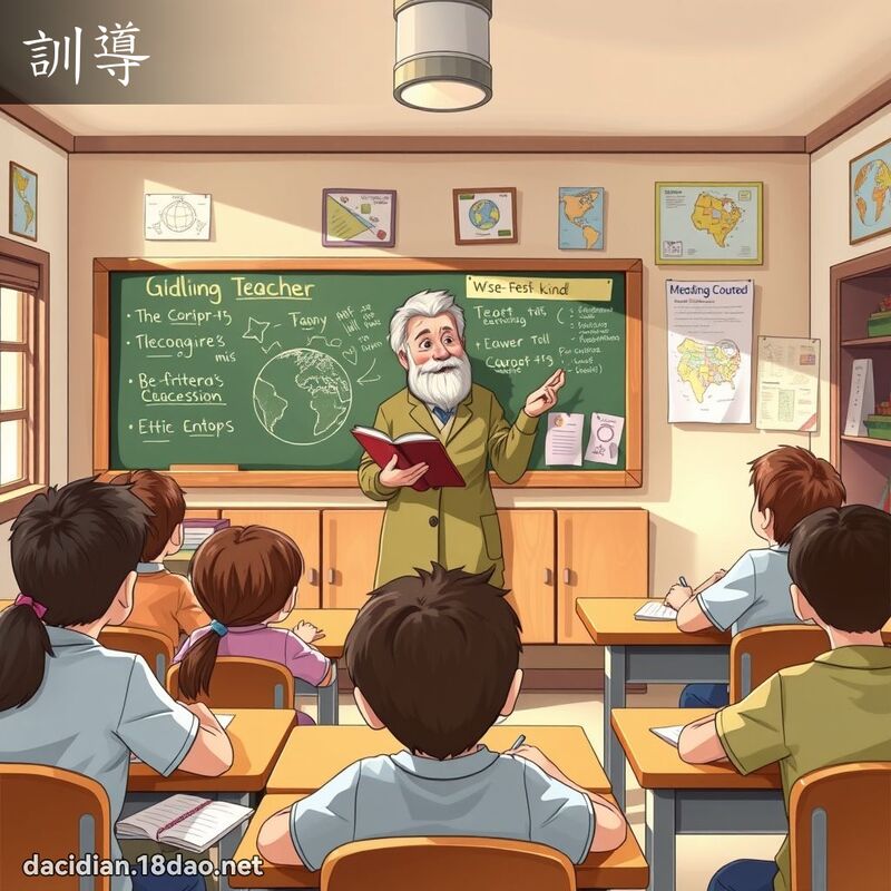训导 - 国语大辞典配图