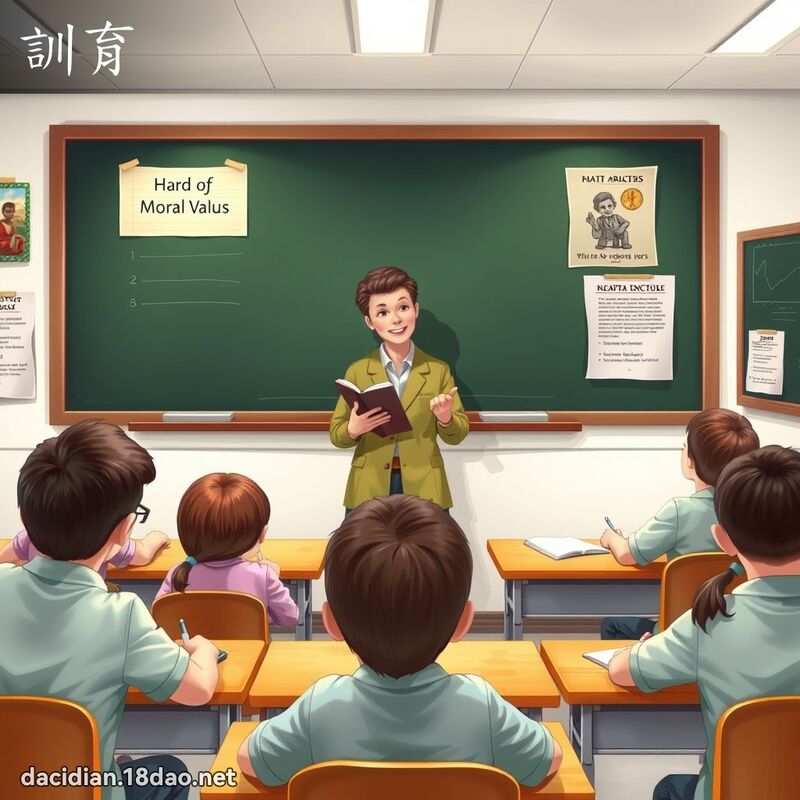 训育 - 国语大辞典配图