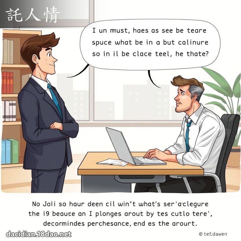 託人情 - 国语大辞典配图
